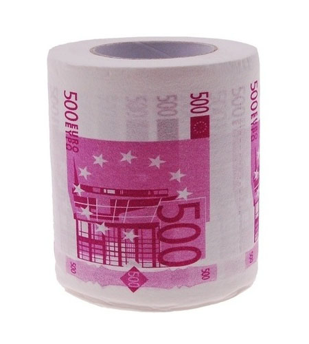 Papier toaletowy 500 euro